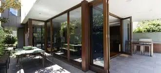 ventanal plegable pvc